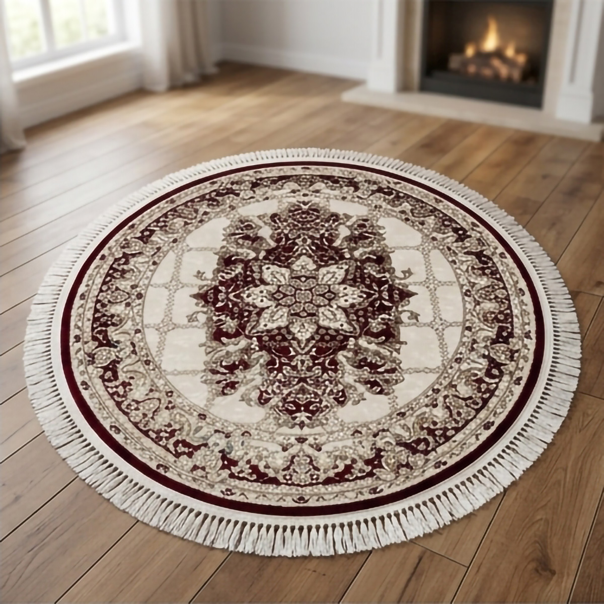 Mashad Carpet Round