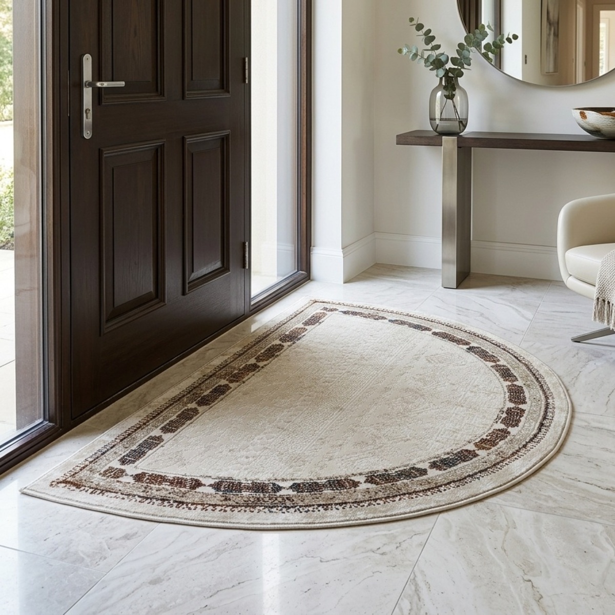 Siesta Modern Half Round Carpet
