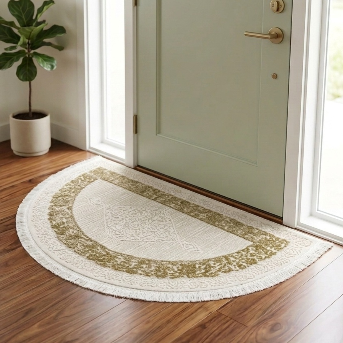 Luna Semi Classic Half Round Carpet