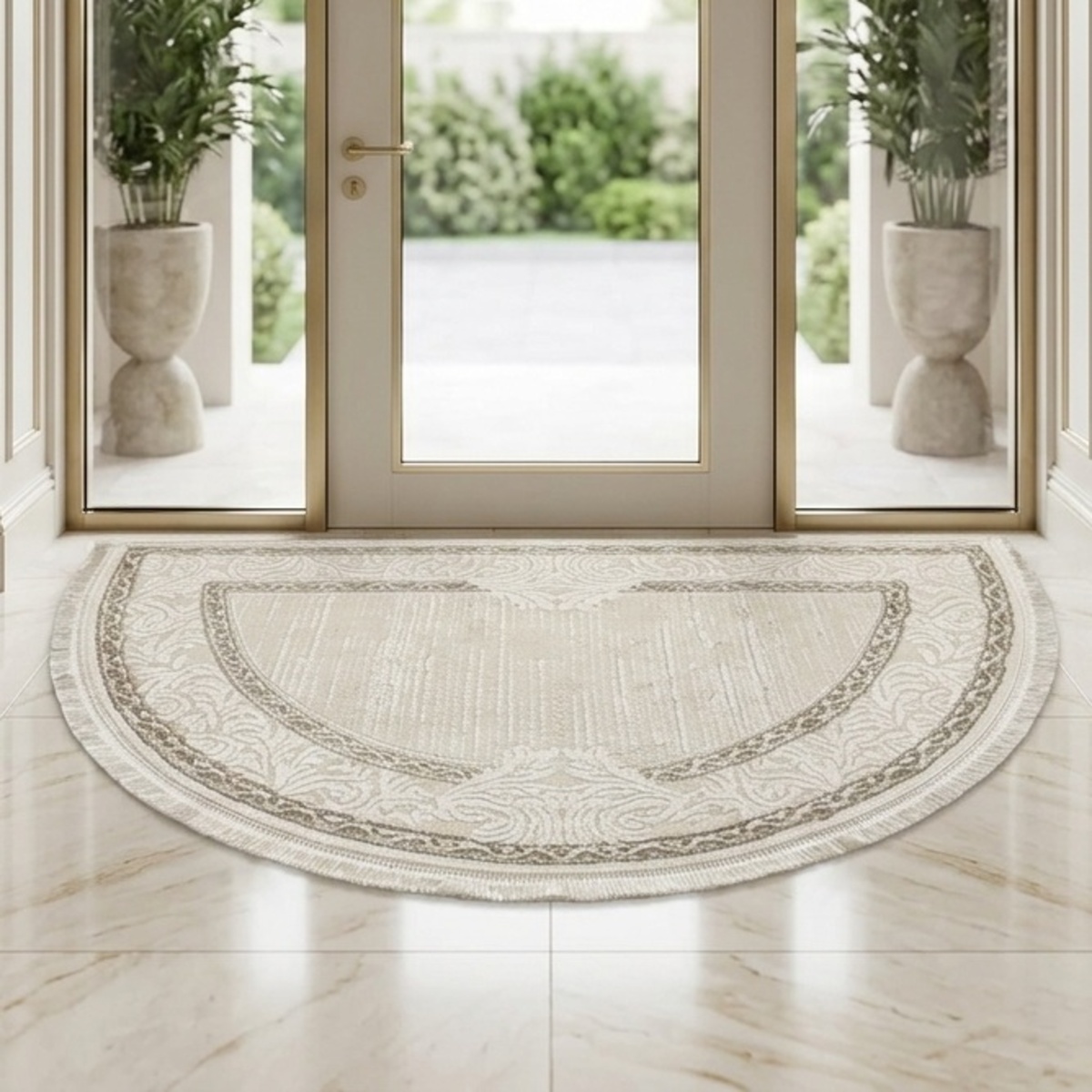 Luna Half Round Semi Classic Carpet