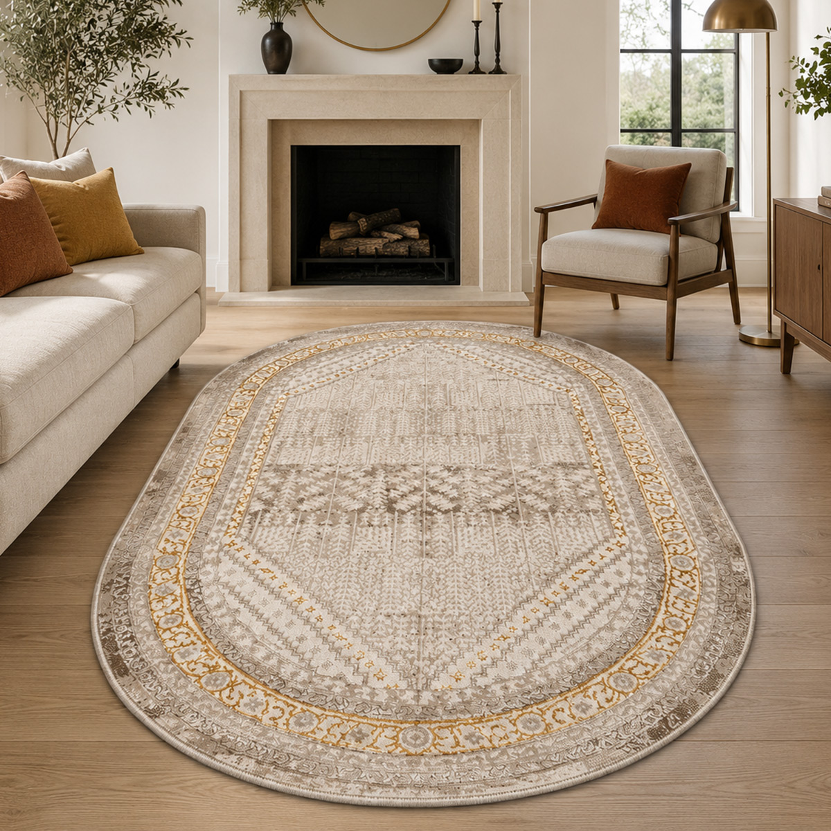 Allora Round Carpet