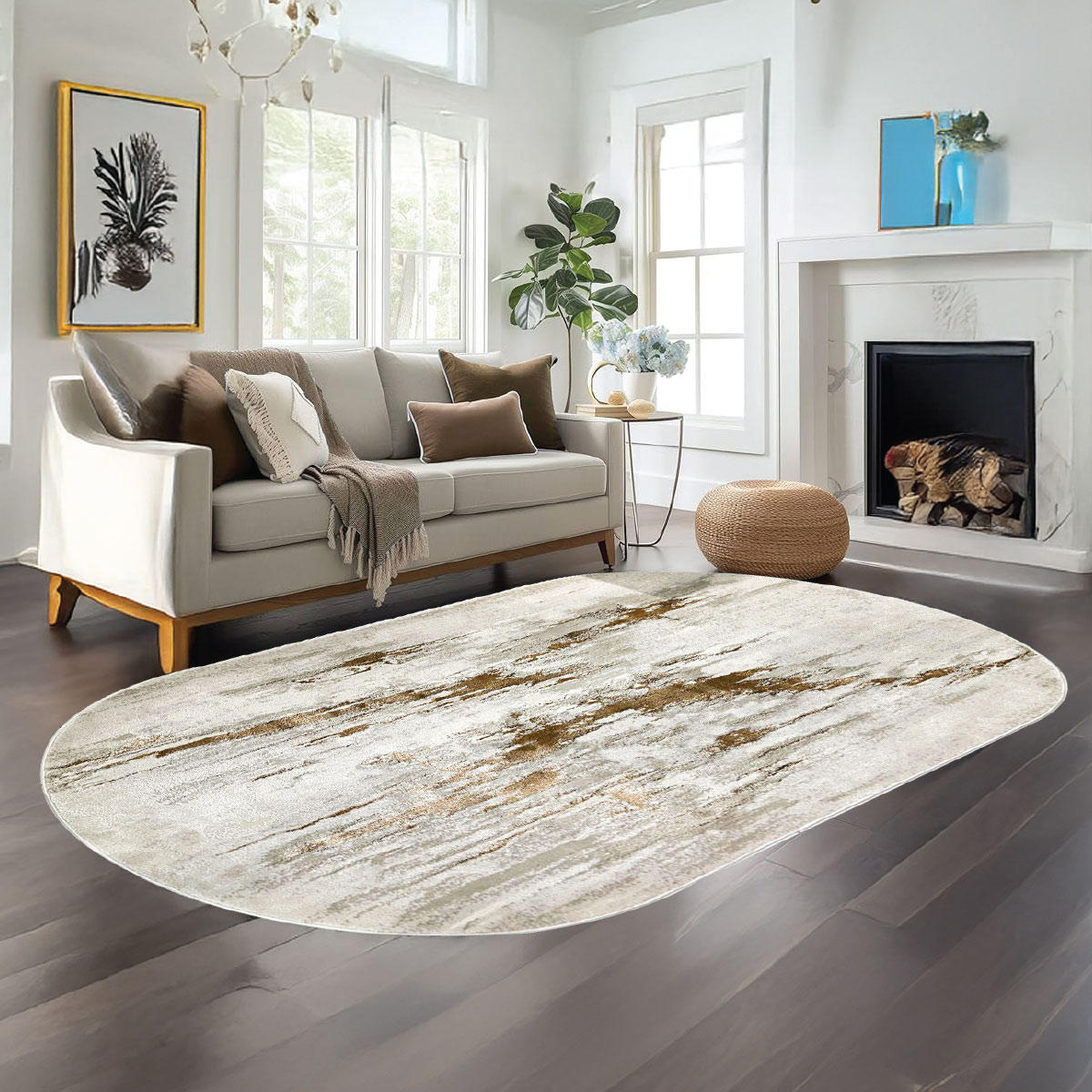 Chalon Modern Carpet 100x200cm