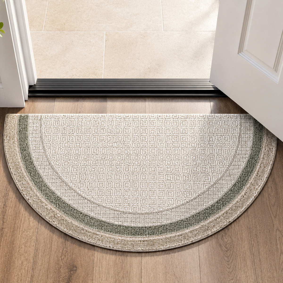 Allures Modern Half Round Carpet