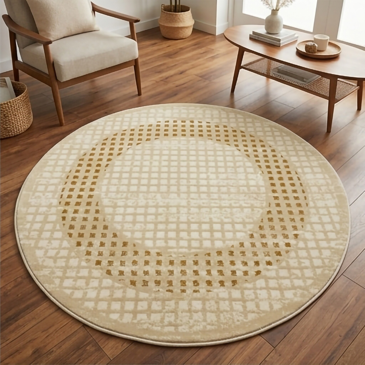 Flora Round Carpet