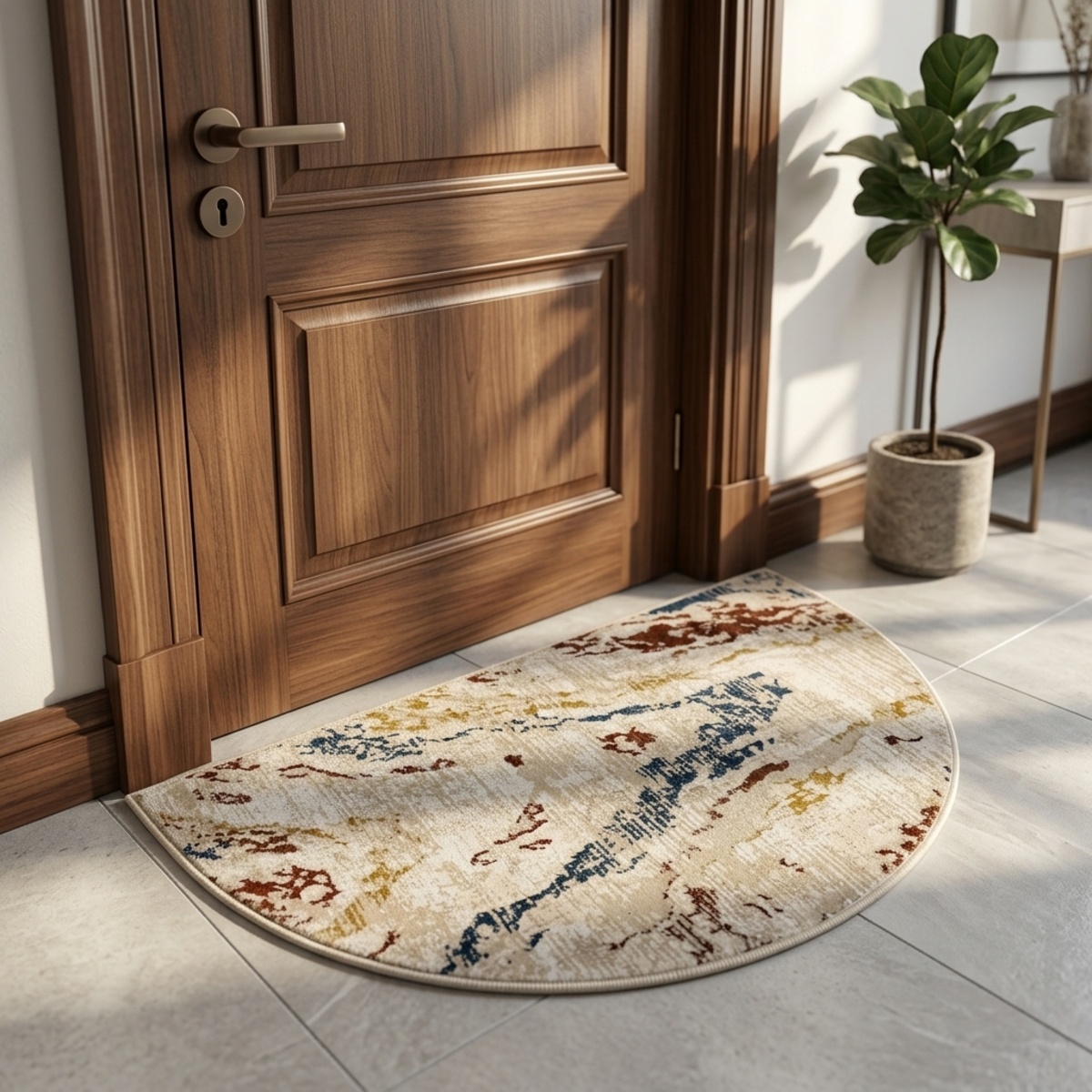Siesta Modern Half Round Carpet