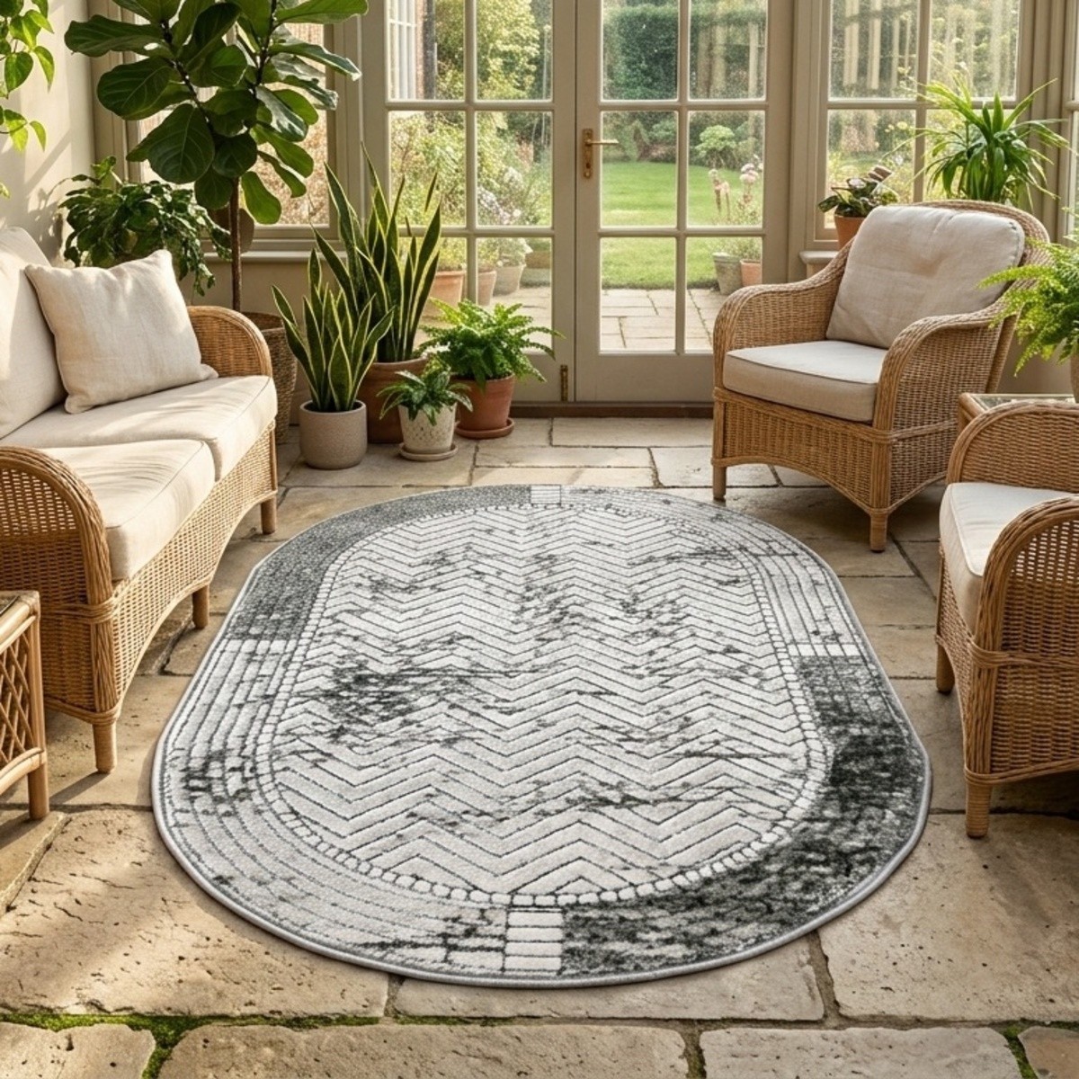Supernova Half Round Carpet 60x90cm