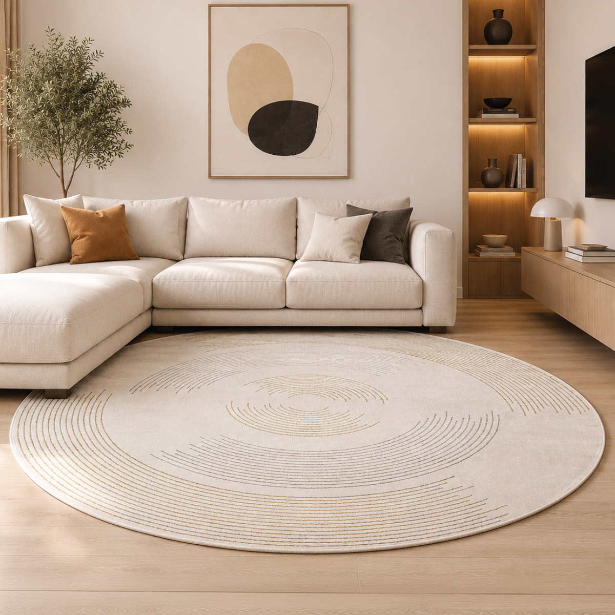 Chalon Carpet 120x120cm