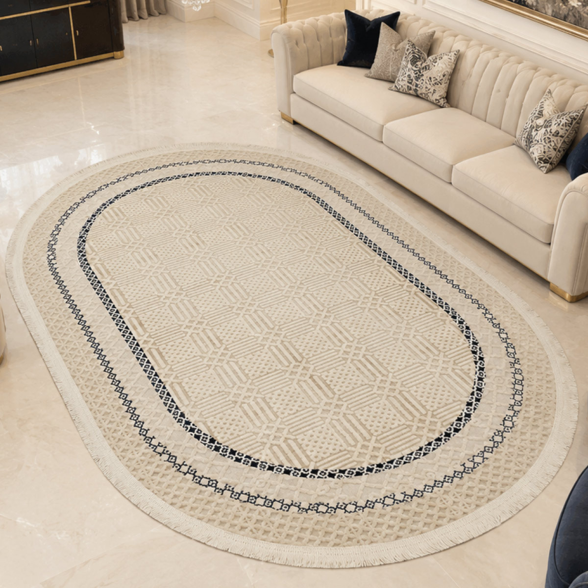 Sihir Oval Carpet