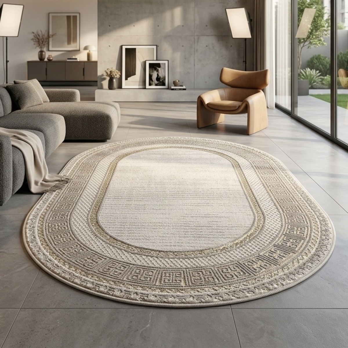 Allora Oval Modern Carpet
