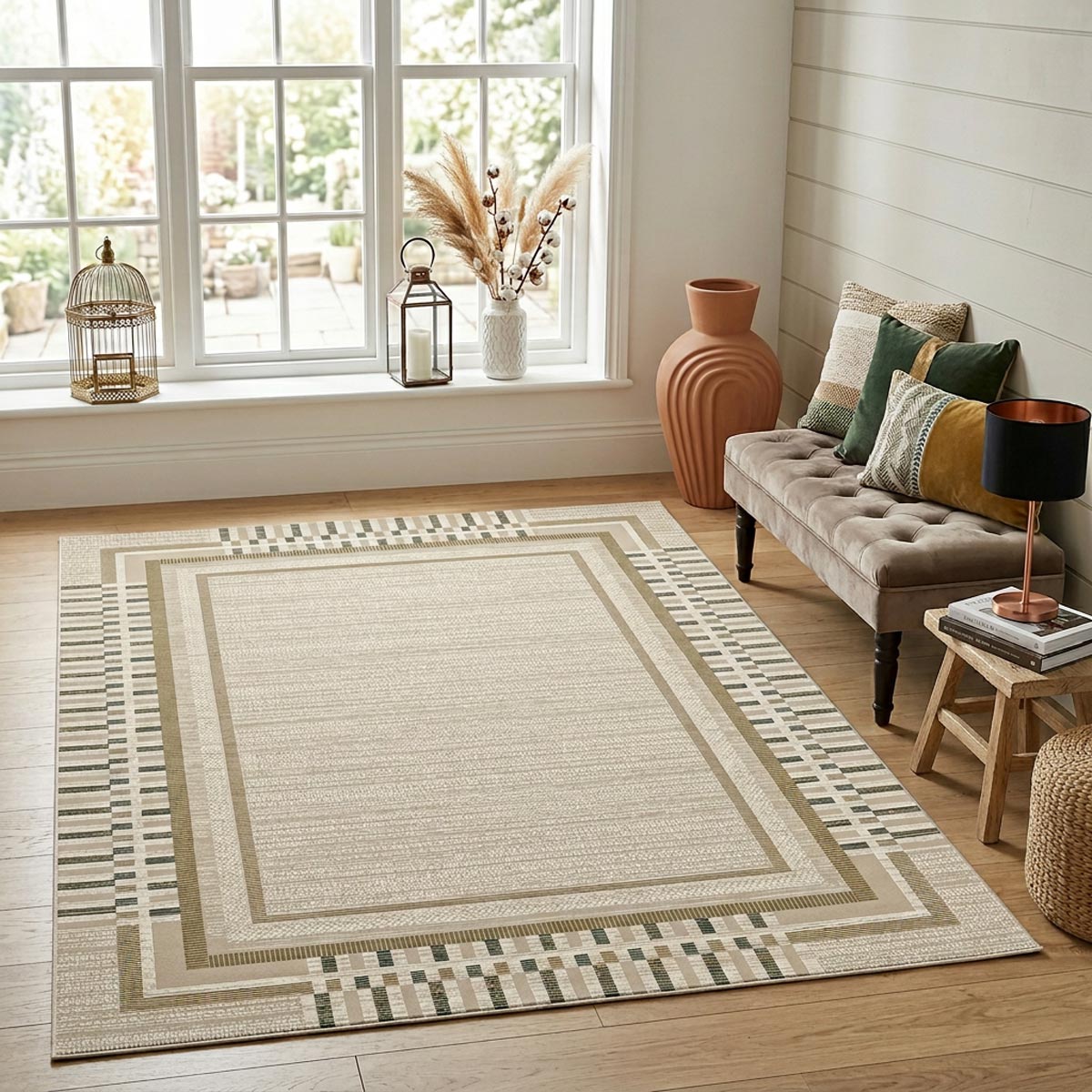 Flora Carpet Beige
