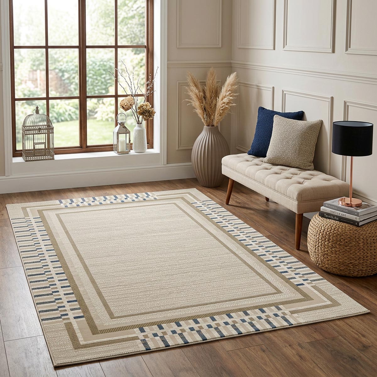 Flora Carpet Beige