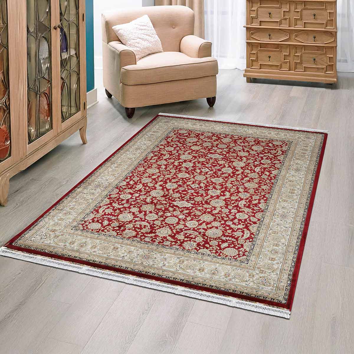 Inspire Red-Cream Carpet
