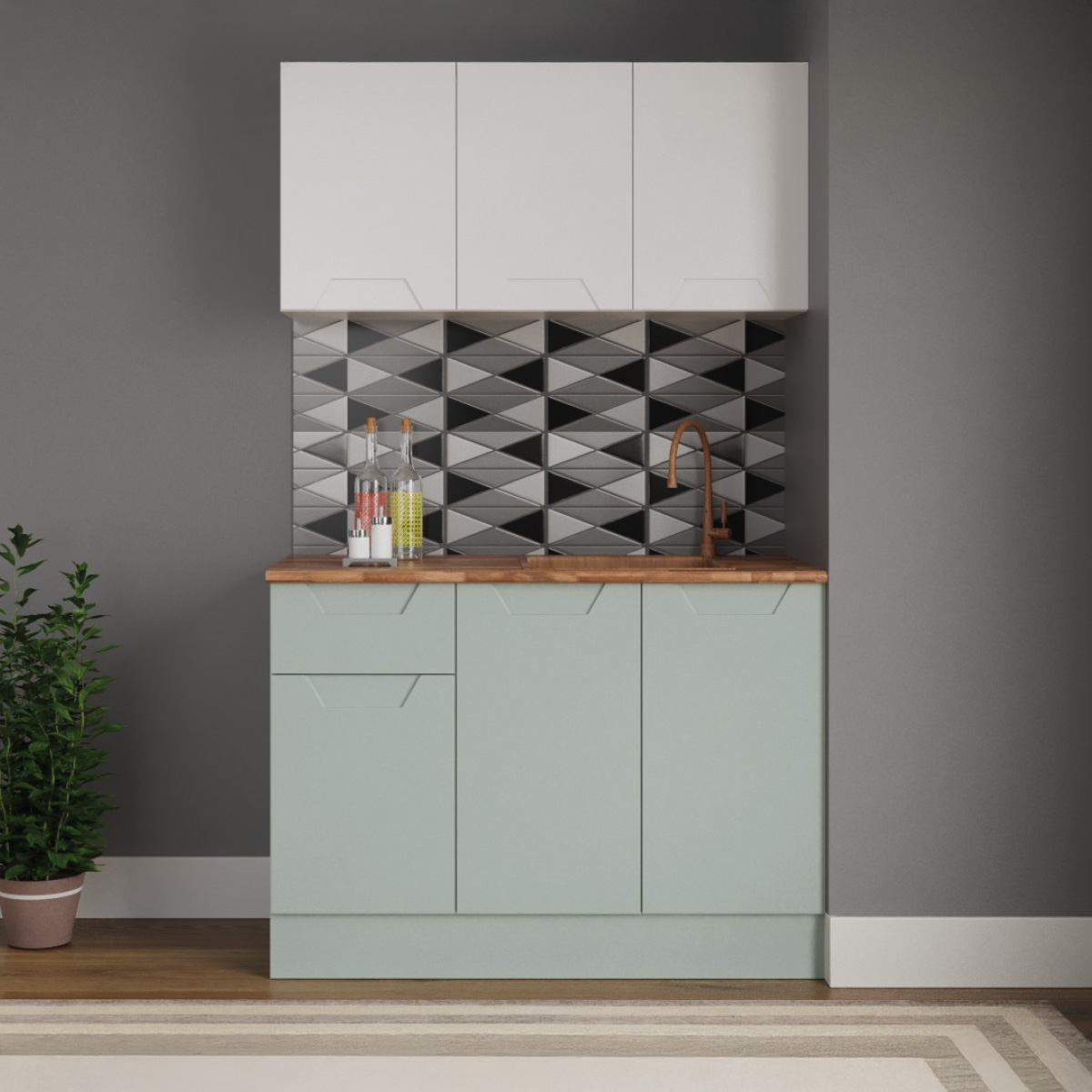 Ret Kitchen Cabinet