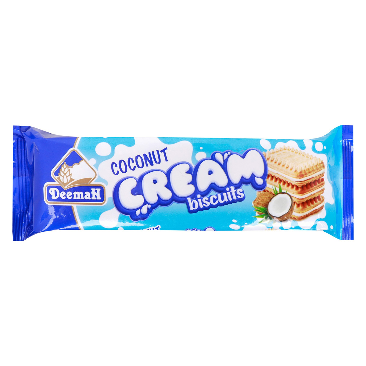 Deemah Cream Coconut Biscuit 68g