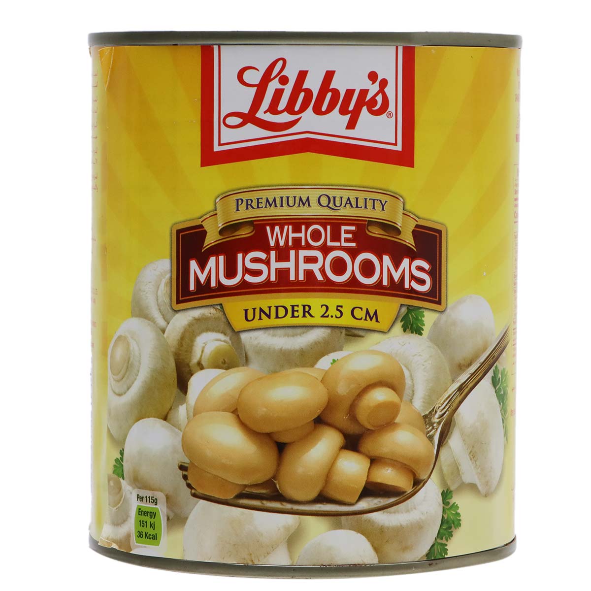 Libbys Mushroom Wholes 800gm