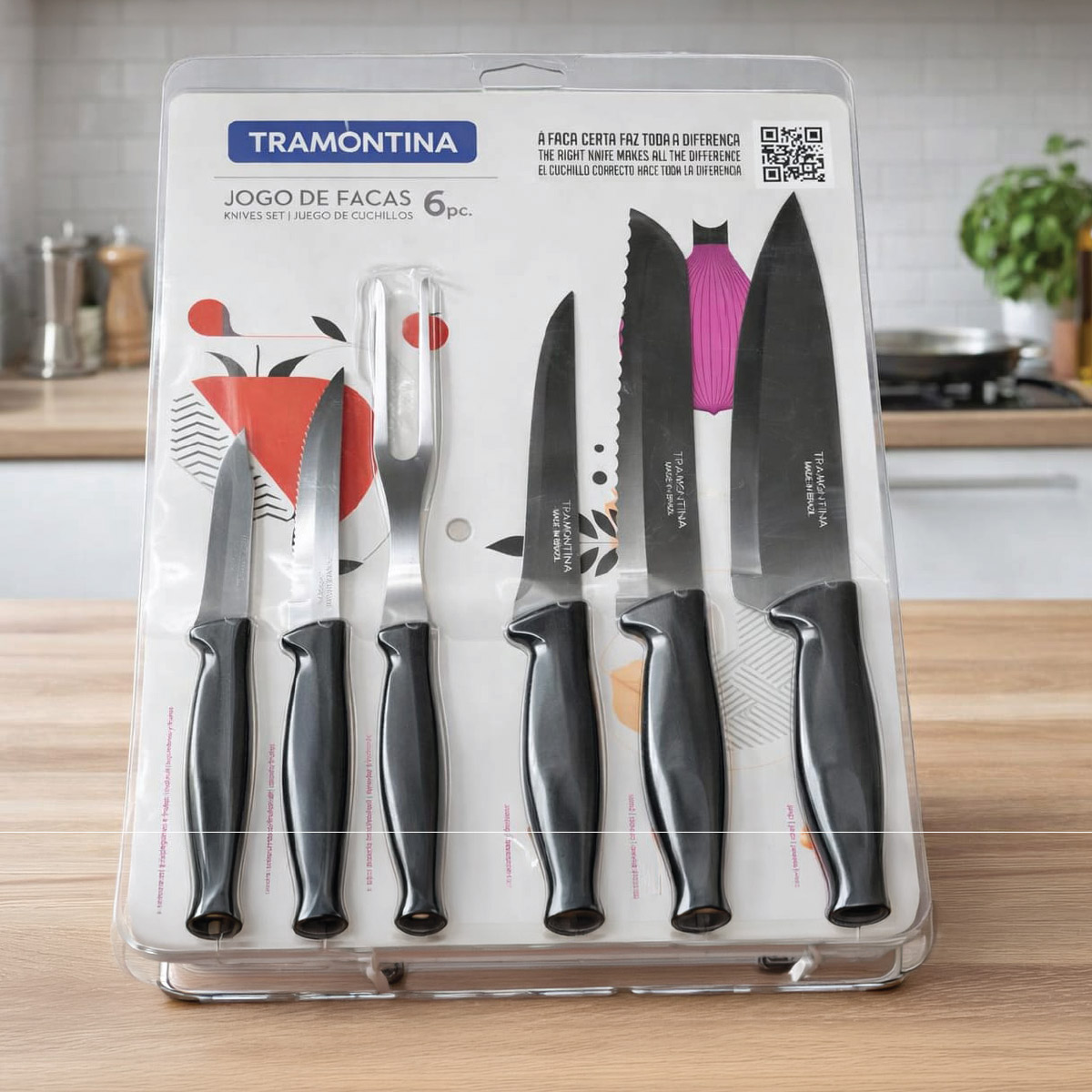 Tramontina Knives 6 Pieces Set