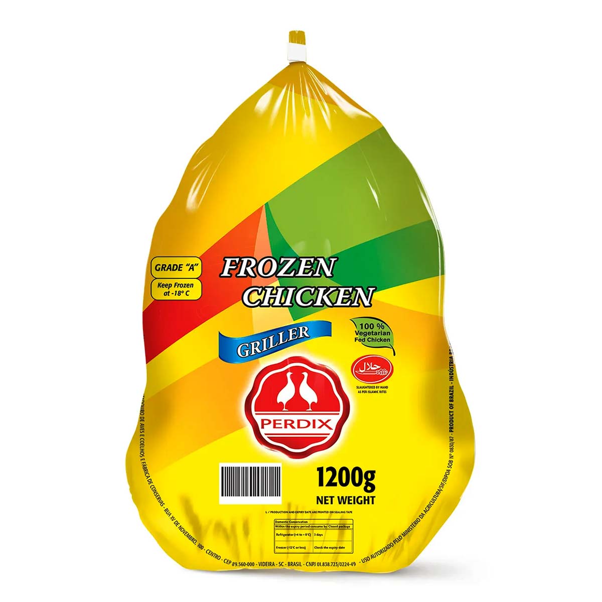 Perdix Frozen Chicken 1200gm