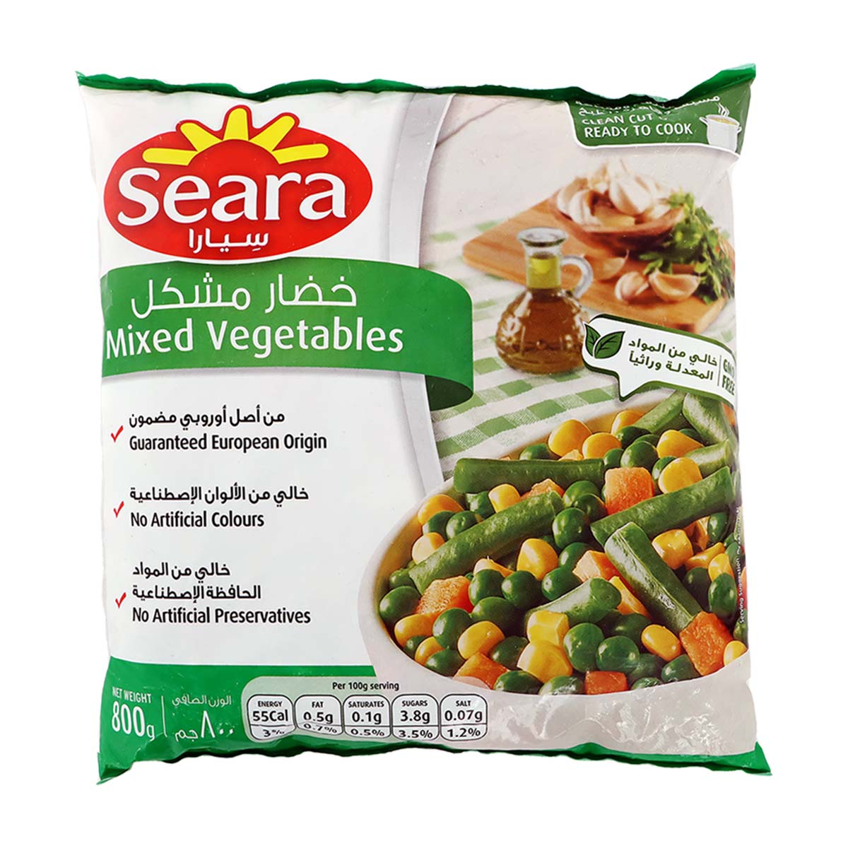 Seara Mixed Vegetables 4 way cut 800g