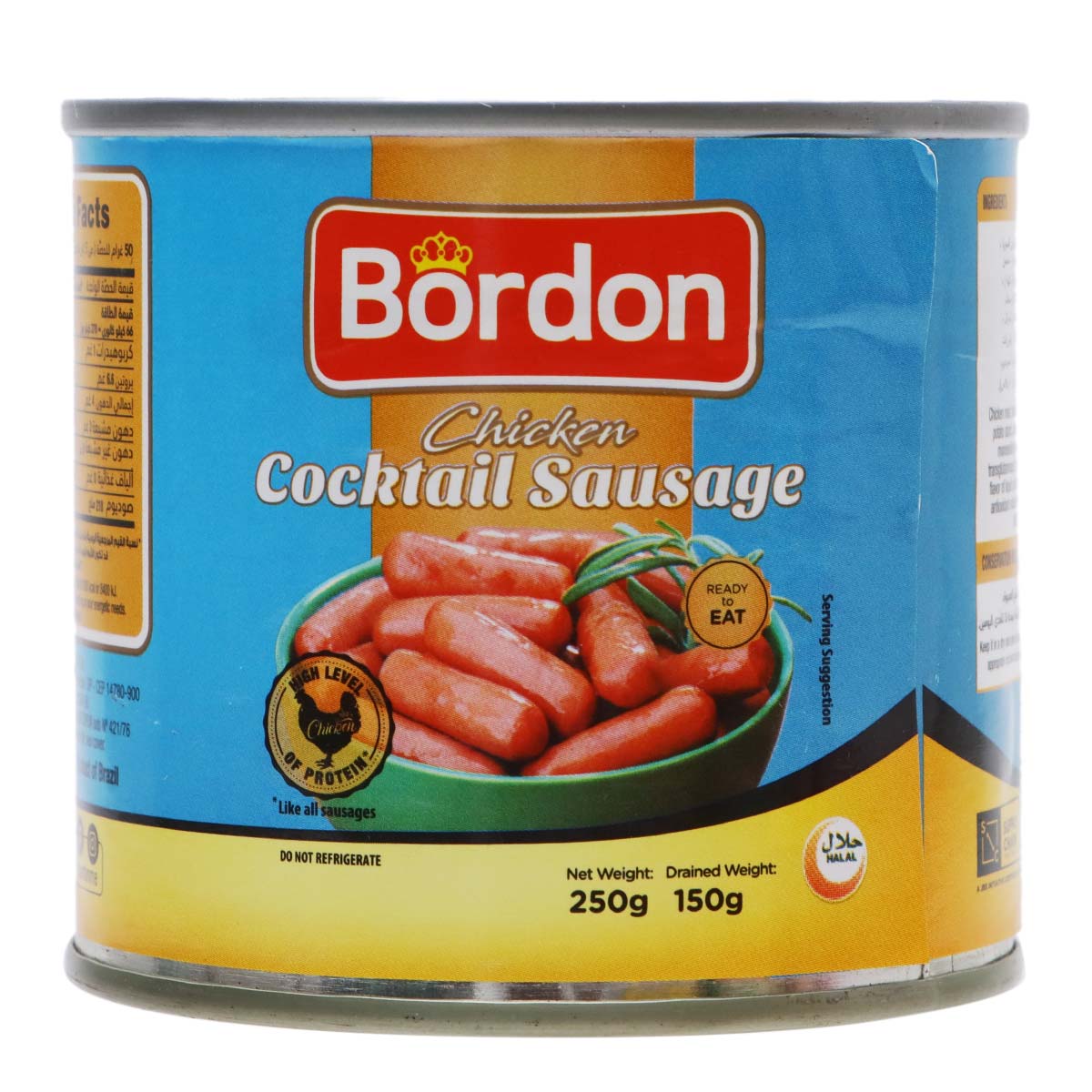 Bordon Chicken Cocktail Canned Sausage 150g
