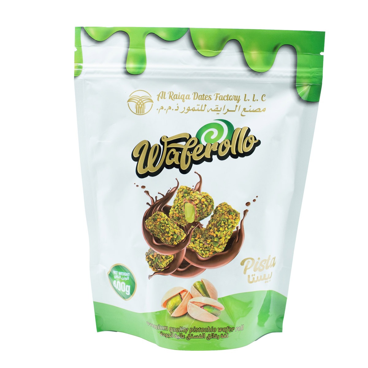Waferollo Pistachio 400g