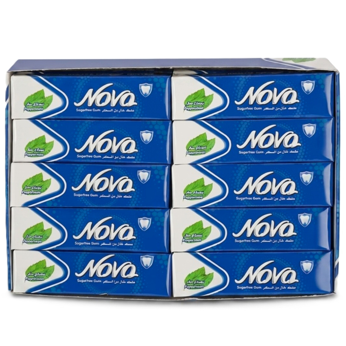 Nova Sugarfree Gum Peppermint 20x5 Pieces
