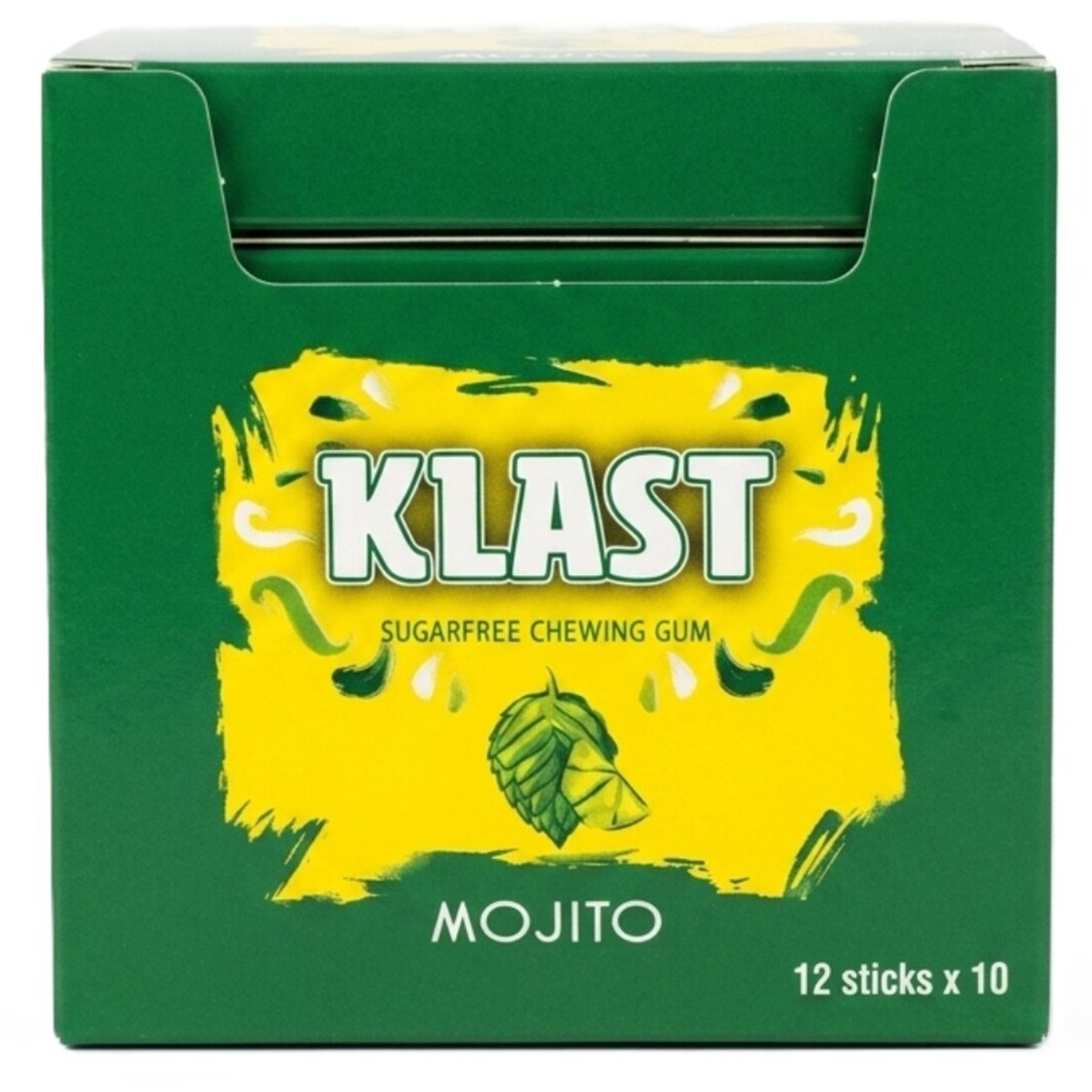 Klast Sugarfree Chewing Gum Mojito 10x28.8g