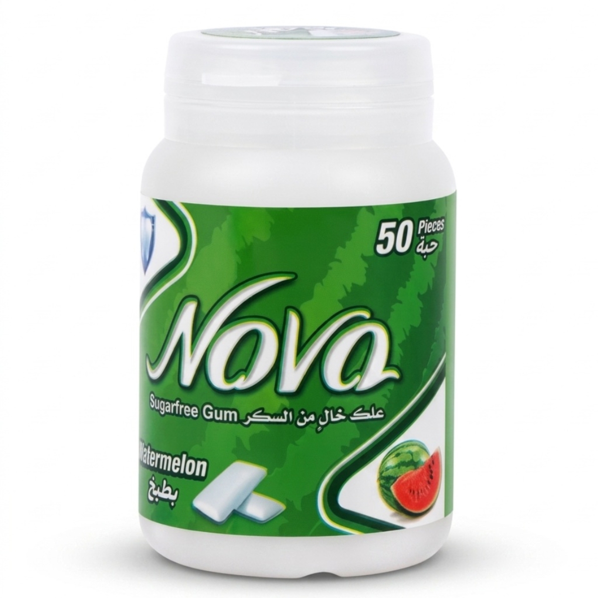 Nova Sugarfree Gum Watermelon 50 Pieces