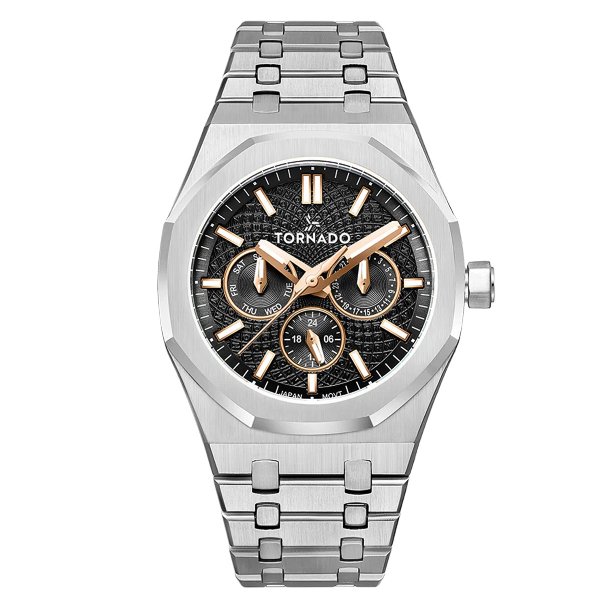 Tornado Mens Watch T23104-SBSBK