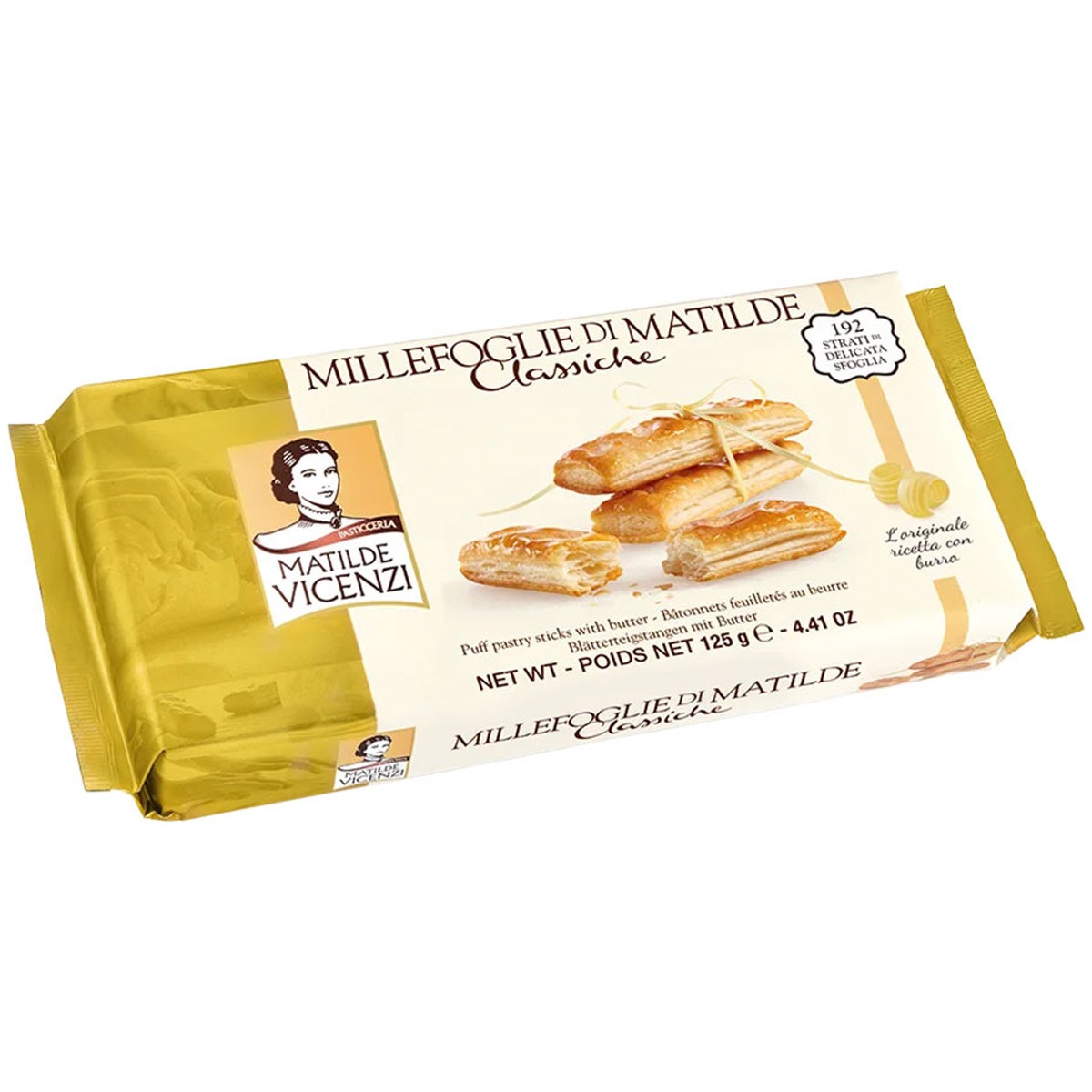 Matilde Vicenzi Millefoglie Puff Pastry With Butter 125g