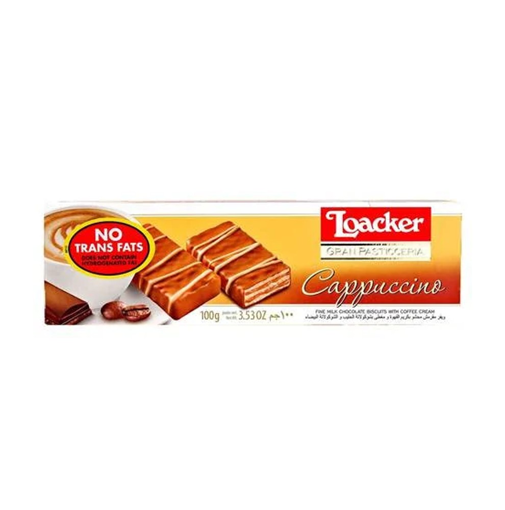 Loacker Gran Pasticceria Cppiccino Wafers 100g