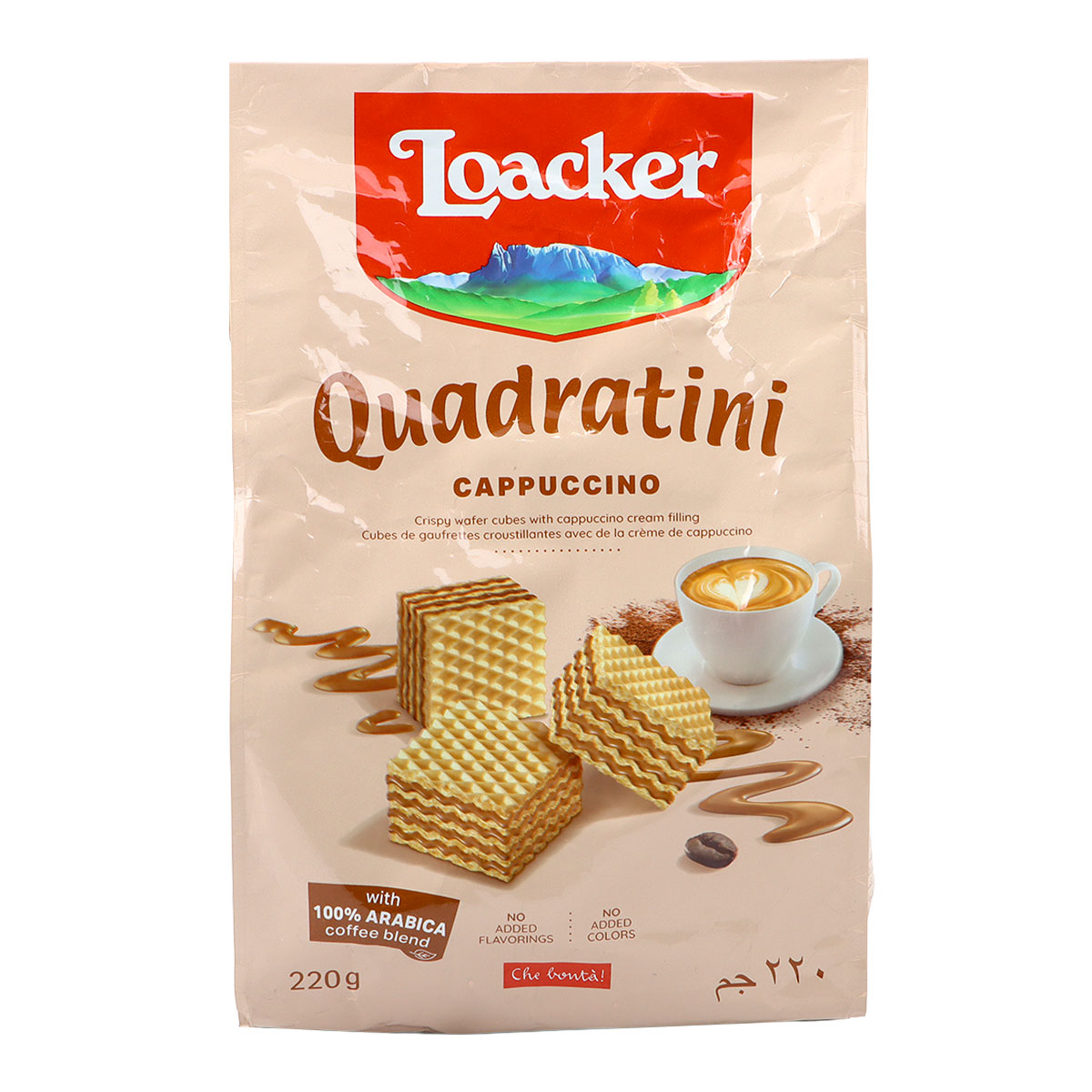 Loacker Quad Cappuccino 220Gm