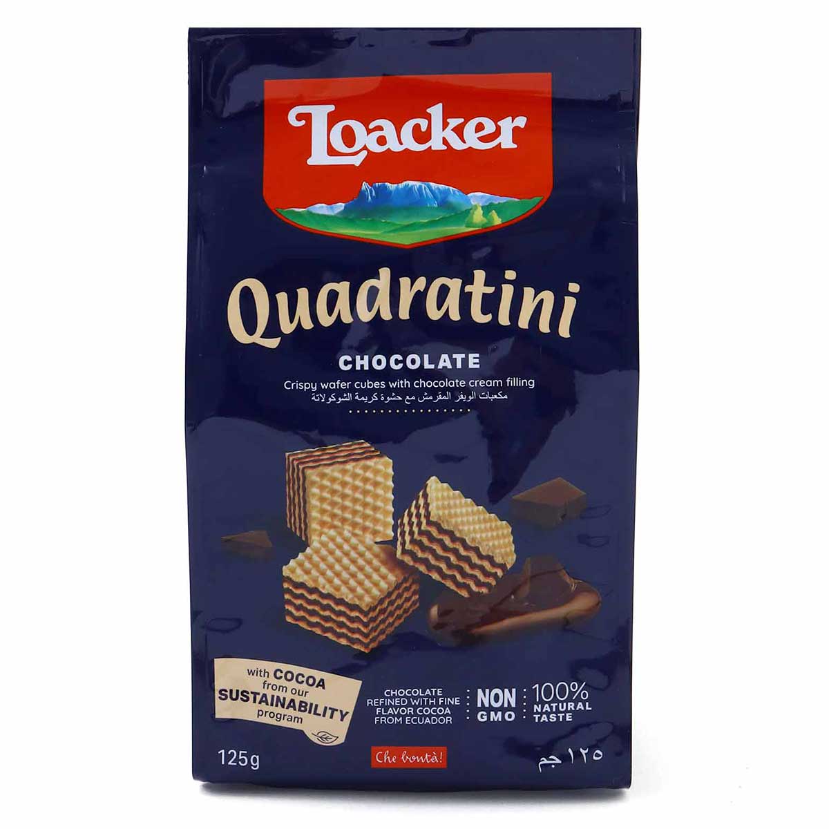 Loacker Quadratini Chocolate 125g