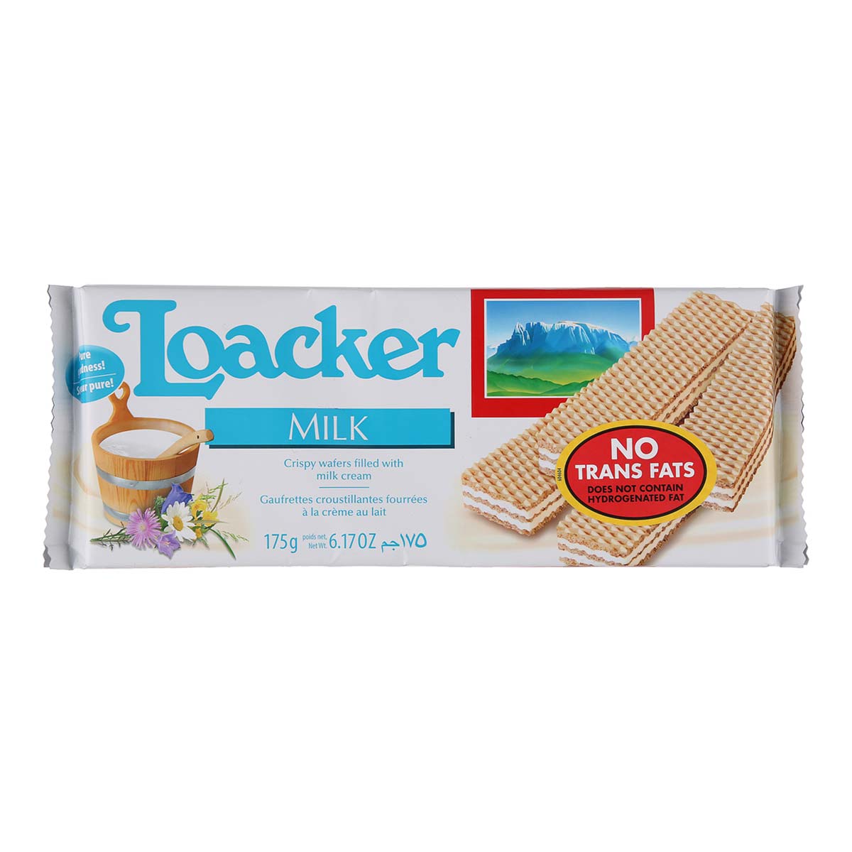 Loacker Milk Cream Wafers 175g