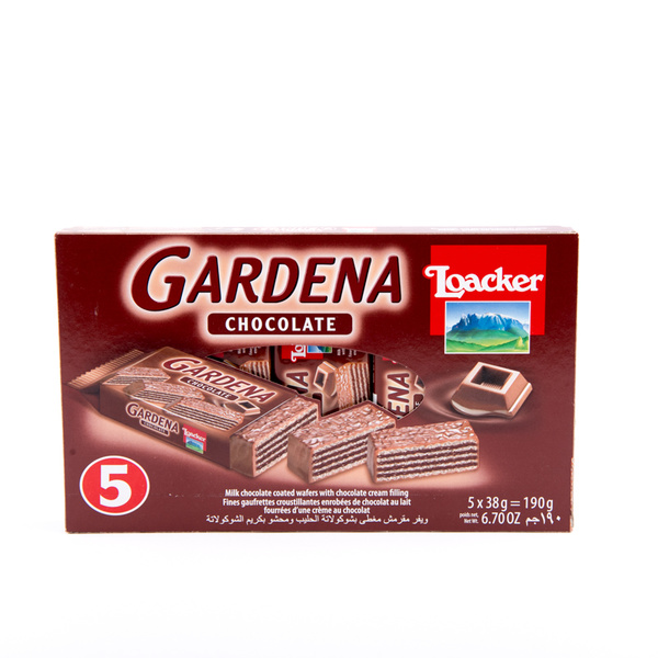 Loacker Gardena Chocolate Wafers 5x38g
