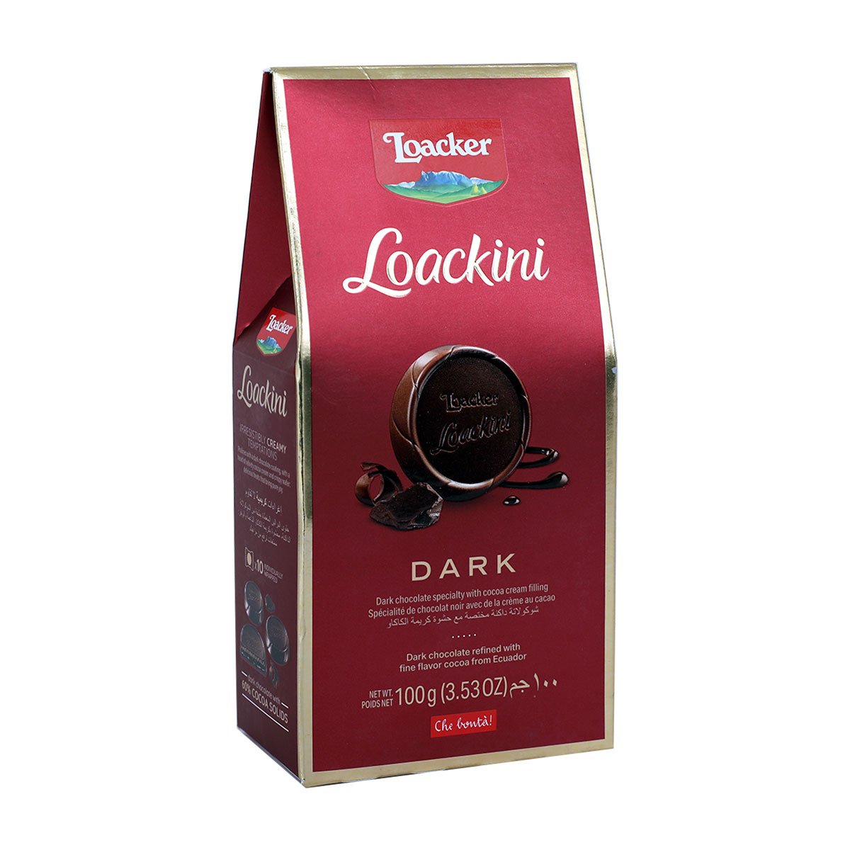 Loacker Loackini Dark Chocolate 100gm
