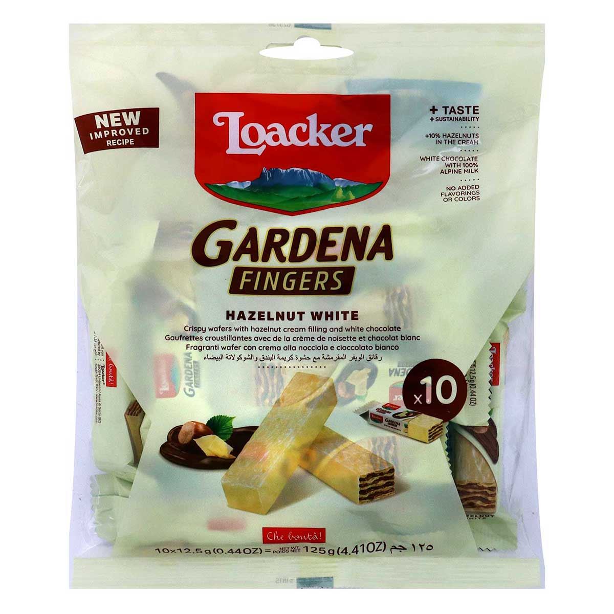 Loacker Gardena Fingers 125g
