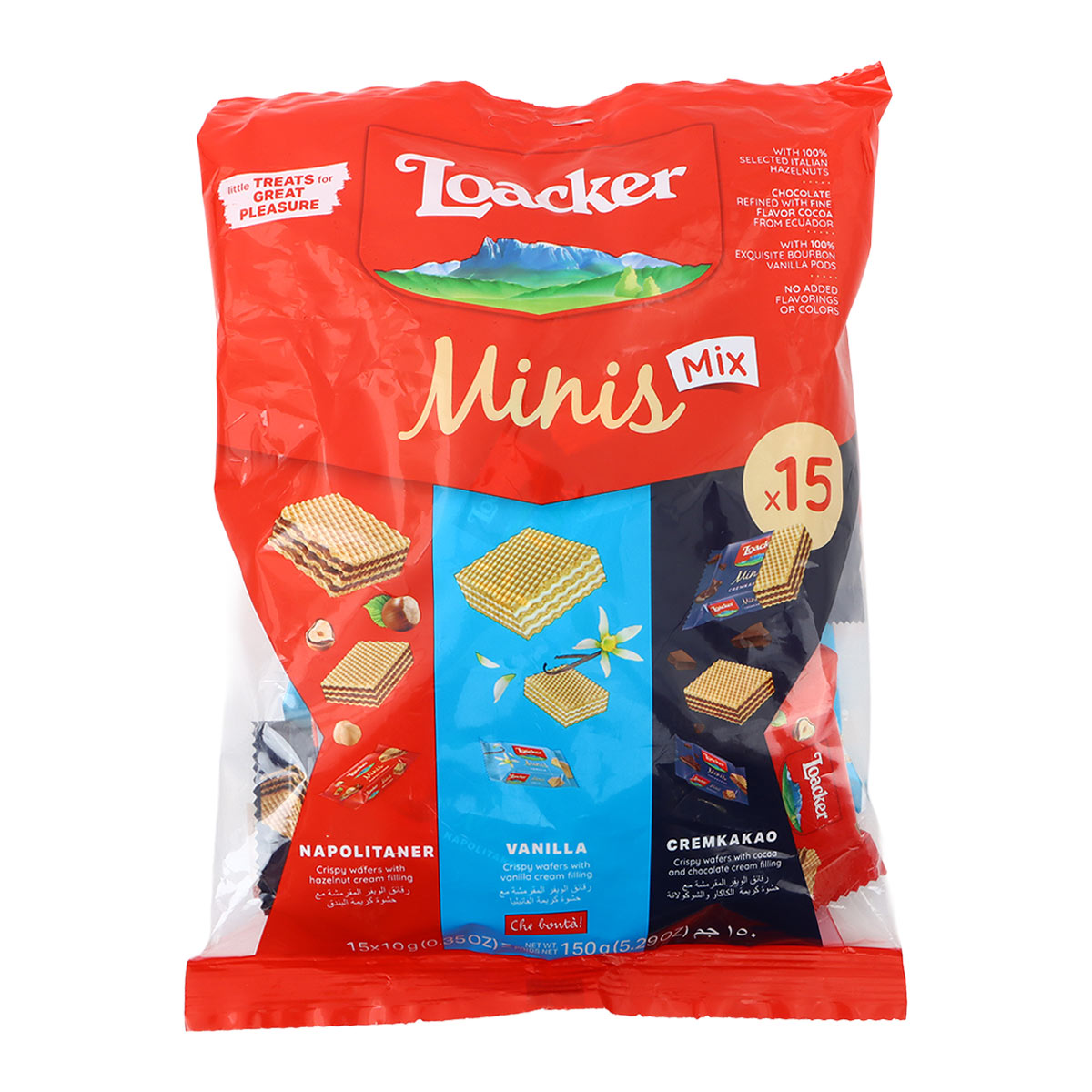 Loacker Clsc Minis Mix 150G