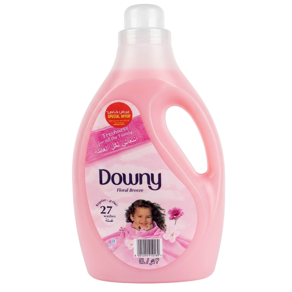 Downy Floral Breeze Regular Fabric Softener 3L