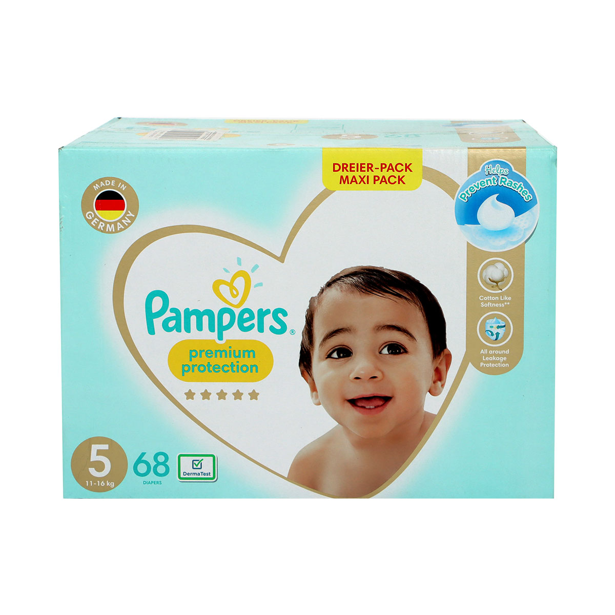 Pampers Premium Protection Diapers 11-16 Kg 68pcs | Diapering | Diapers