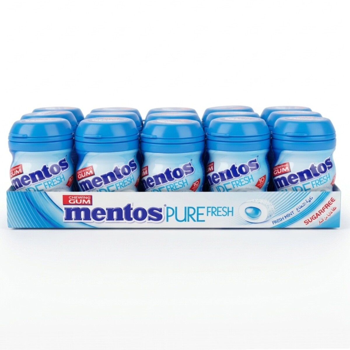 Mentos Pure Fresh Mint Chewing Gum 1x15 Pieces
