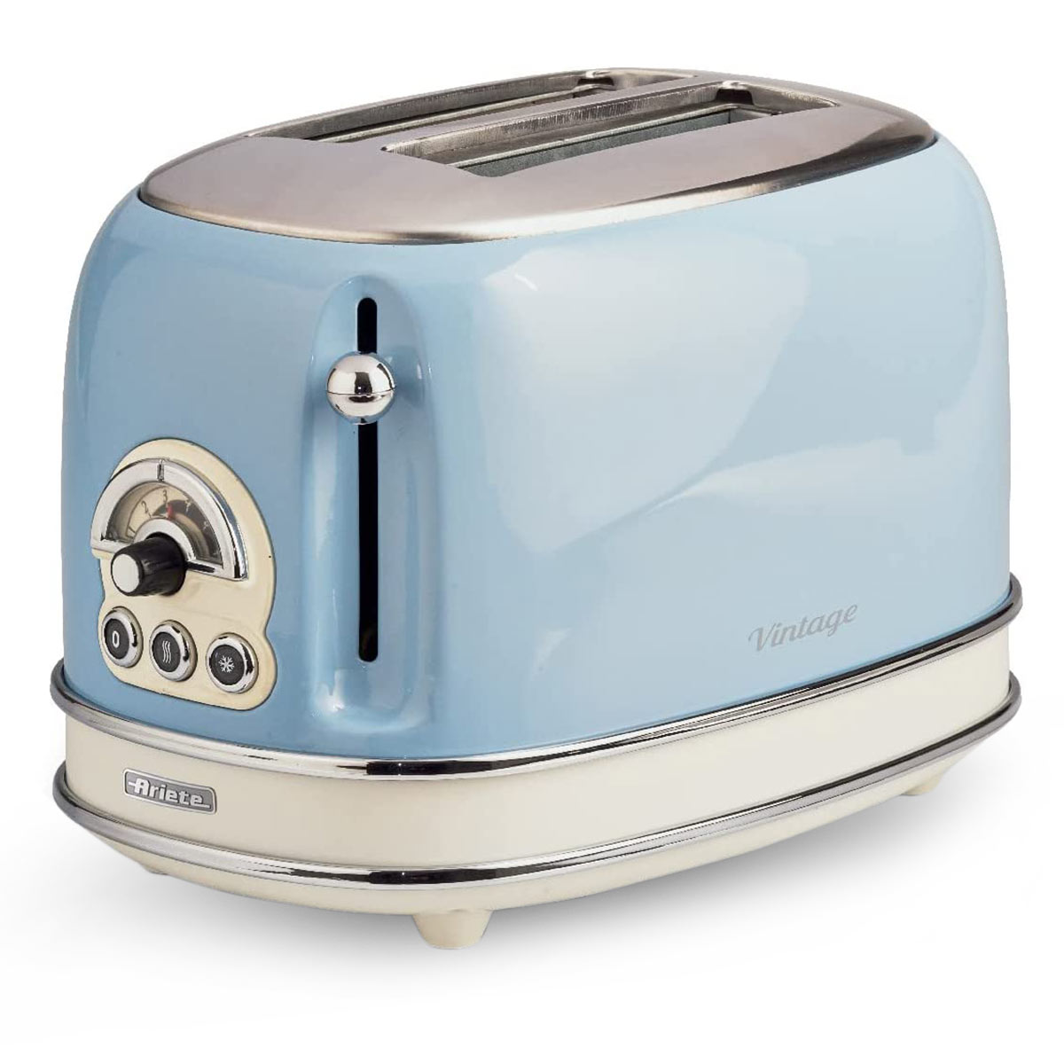Ariete 2 Slice Toaster Blue 810W - 0155/15