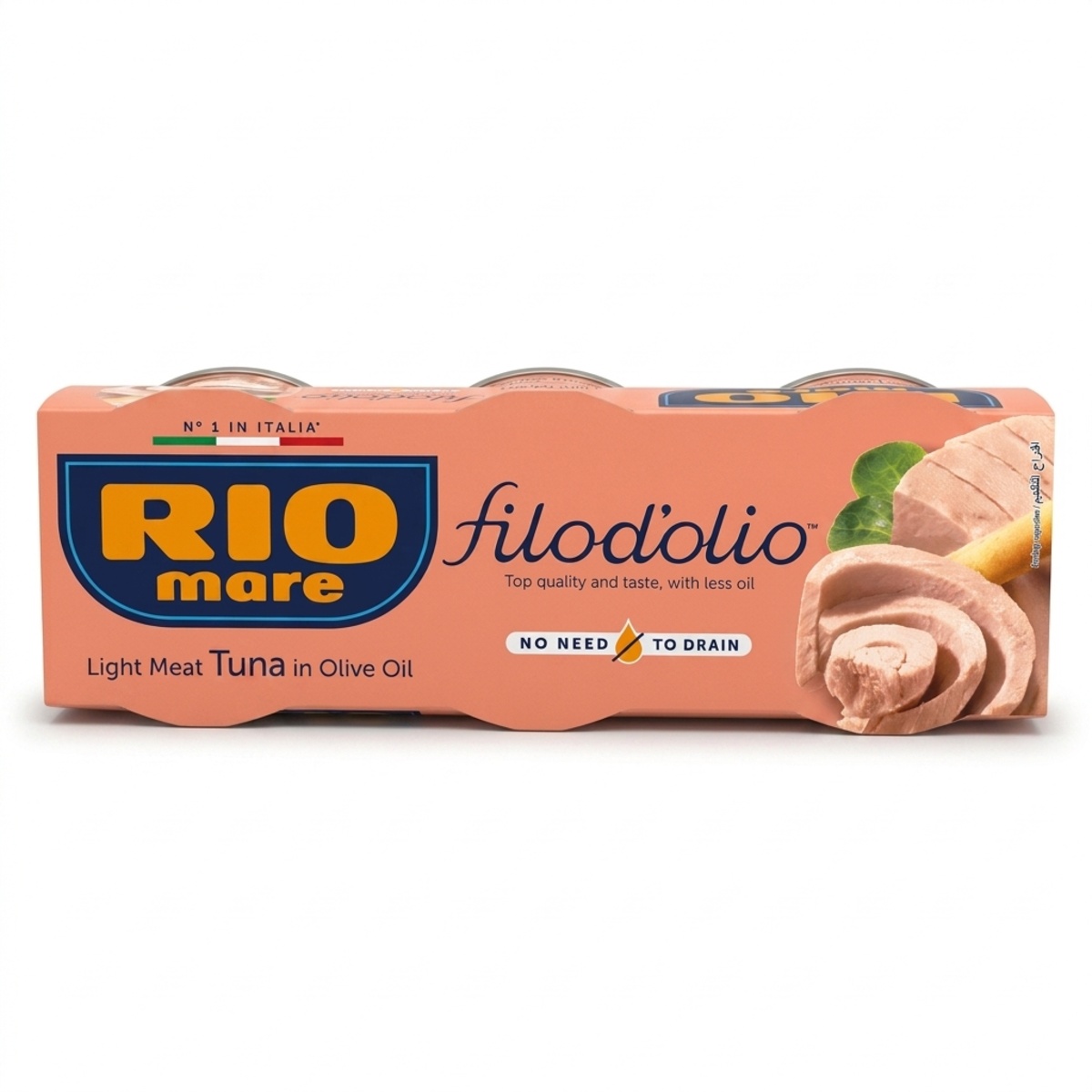 Rio Mare Filodolio Light Meat Tuna 3x65g