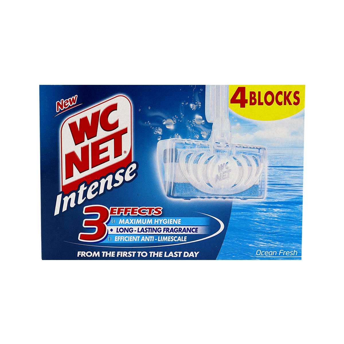 WC Net Intense Ocean Fresh 4 كتل