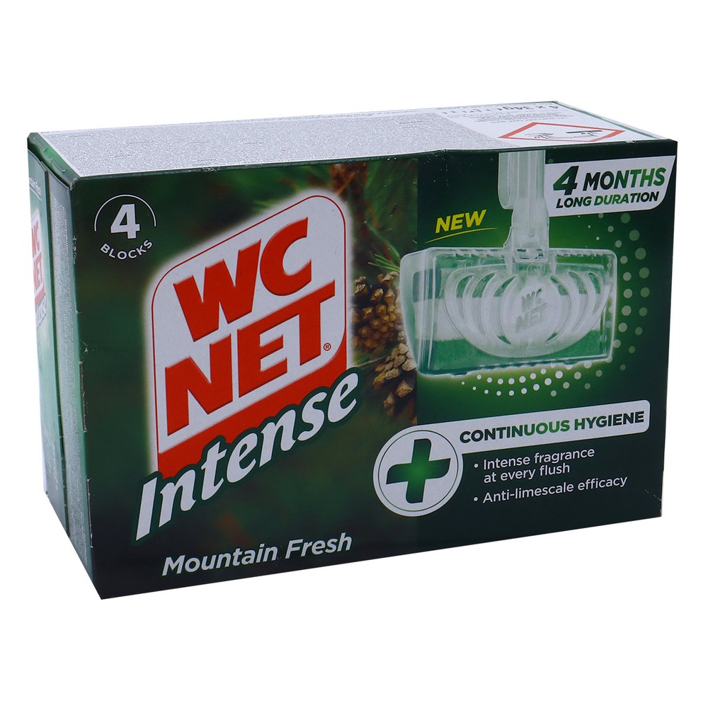 WC Net Intense Mountain Fresh 4 كتل