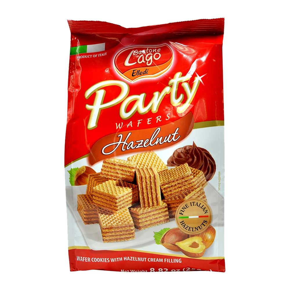 Lago Prty Wafers Nocciola 250g