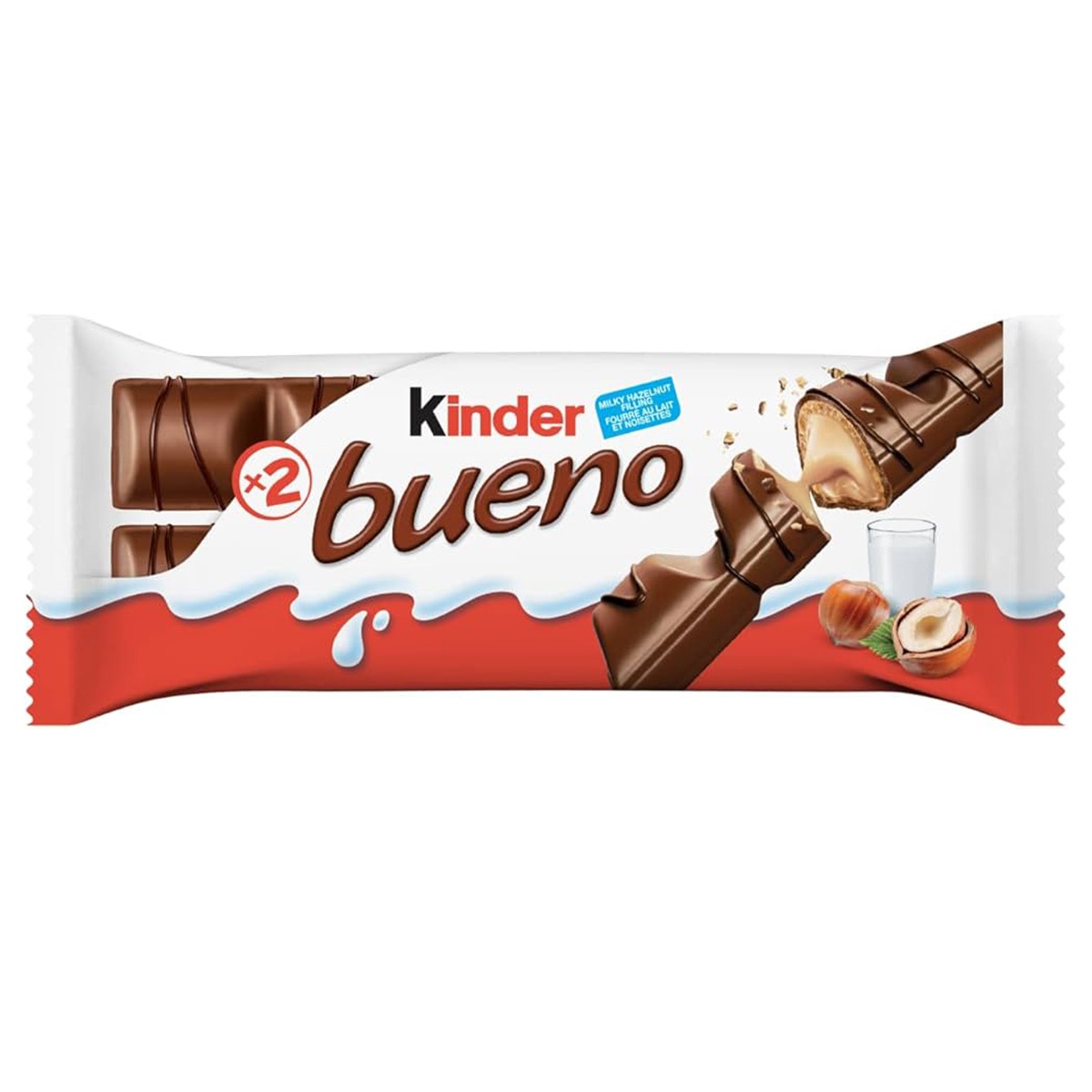 Kinder Bueno Crispy Creamy Chocolate Bar 43g