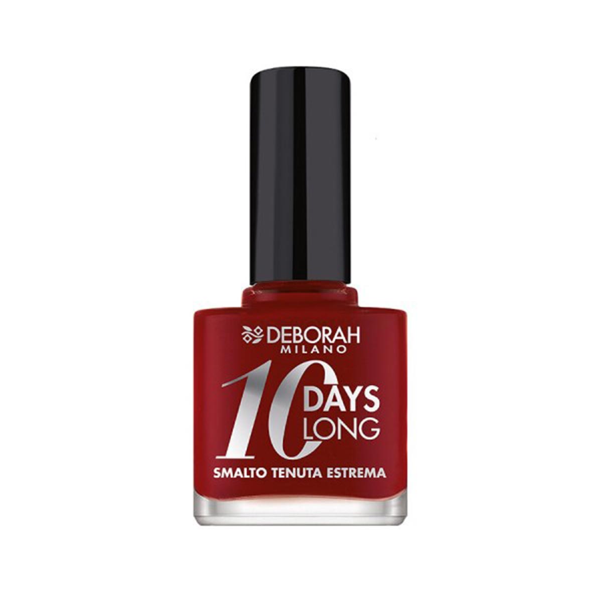 Deborah Smalto 10 Days Long Nail Polish 161 Dark Red