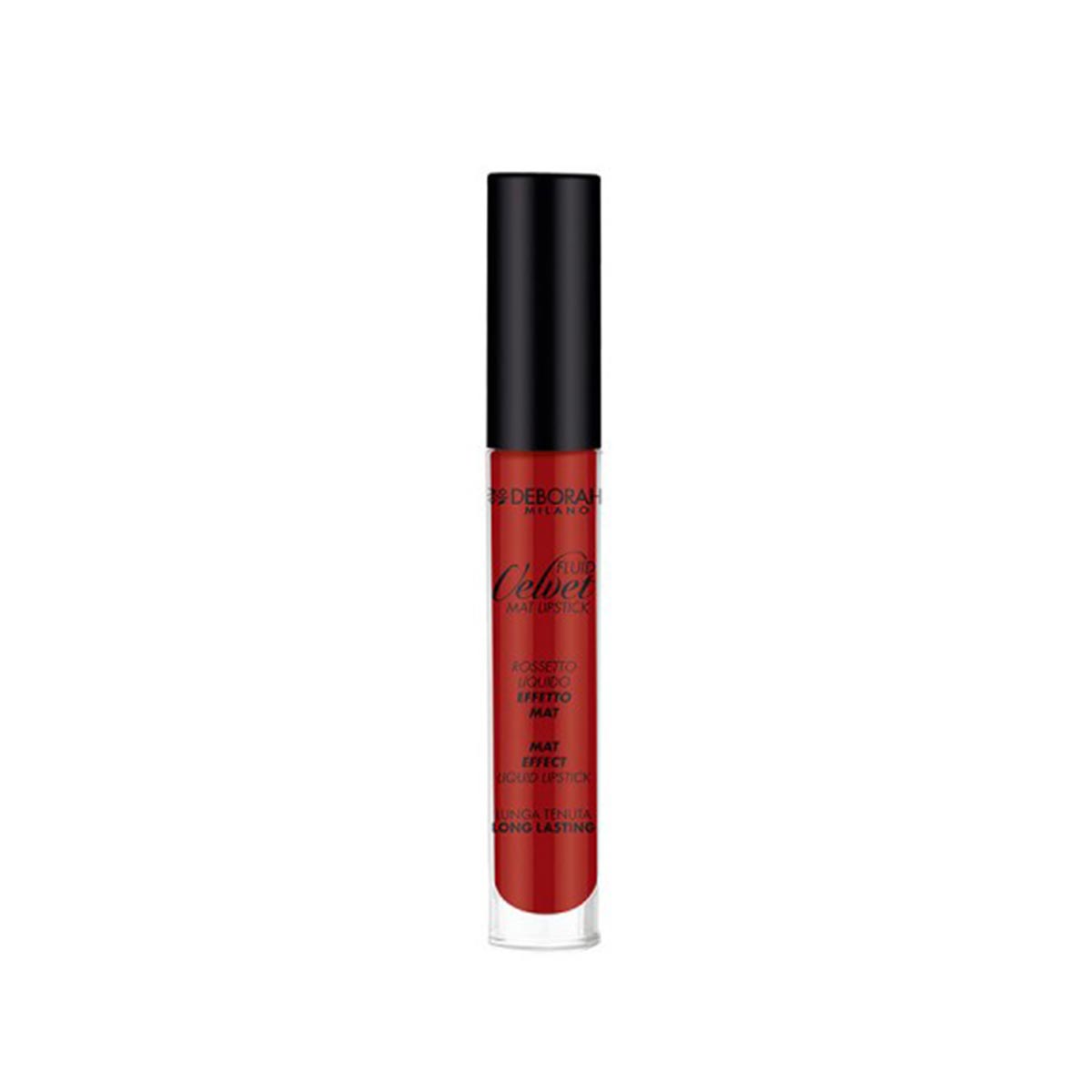 Deborah Milano Fluid Velvet Matte Lipstick 14 Dark Red