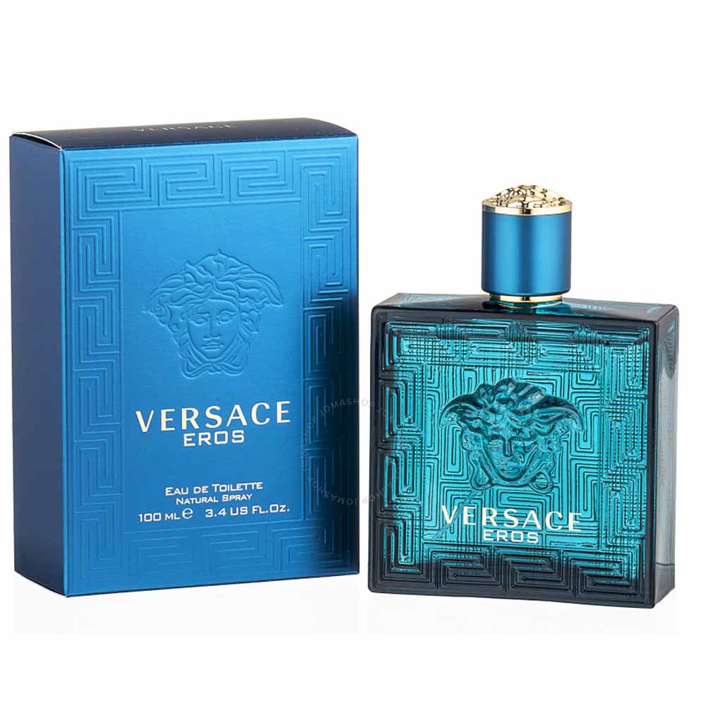 Versace Eros Eau De Toilette Perfume for Men 100ml