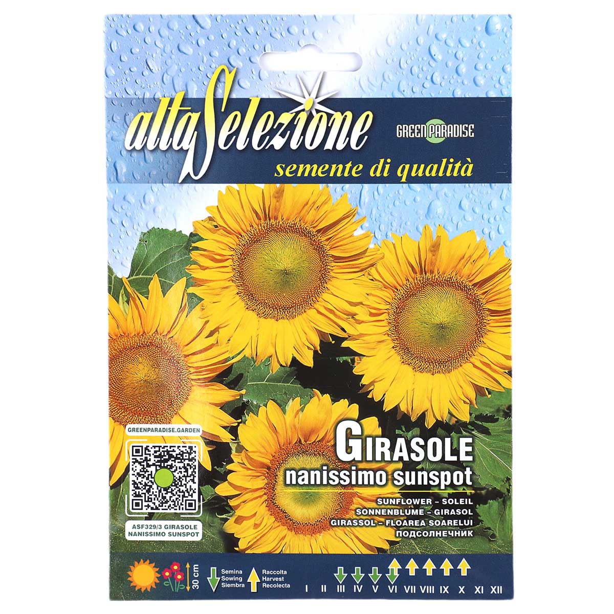 Alta Selezione Girasole Nanissimo Sunspot Sunflower 1.60g